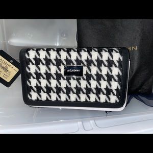 St. John (Houndstooth) Small Hand Bag/Purse